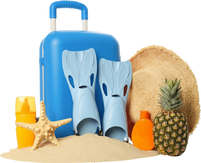 Maleta e Items, Contacto - Team Turismo